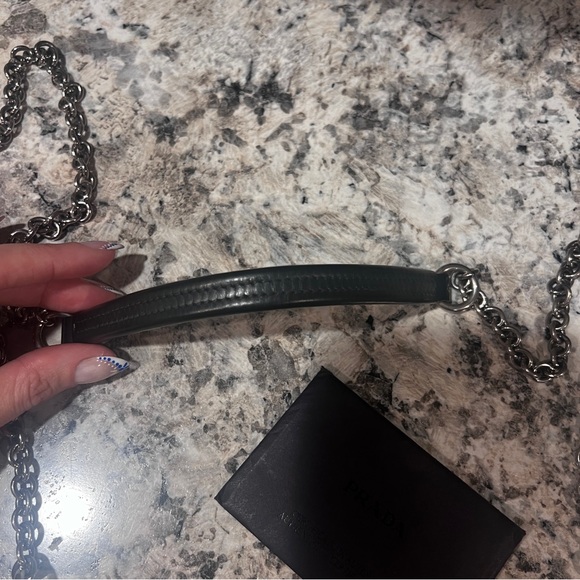 VINTAGE PRADA Tessuto Light Mini Crossbody - Picture 9 of 15